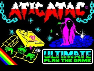 Atic Atac title screen for ZX Spectrum